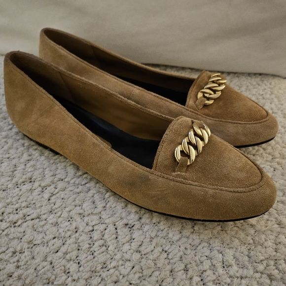 Sutton Plaza Suede Flats Size 11 NARROW - Picture 4 of 8